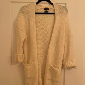 Cream Cardigan, Massimo Dutti, XS
